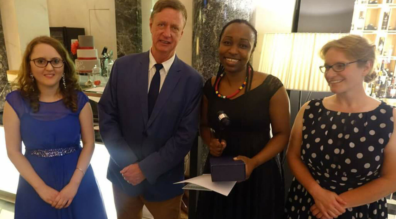 African Law Clerk wins international award