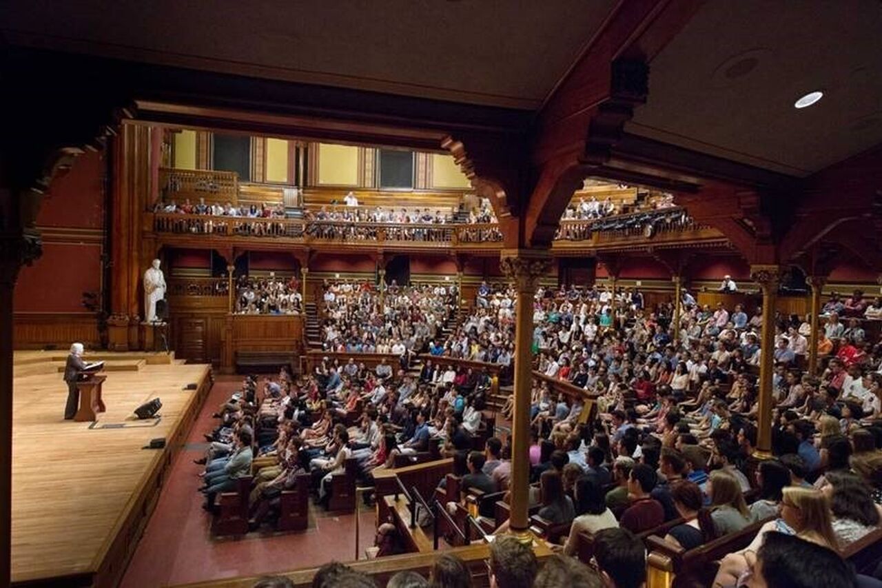 Dean Minows Welcome address at Sanders Theatre
