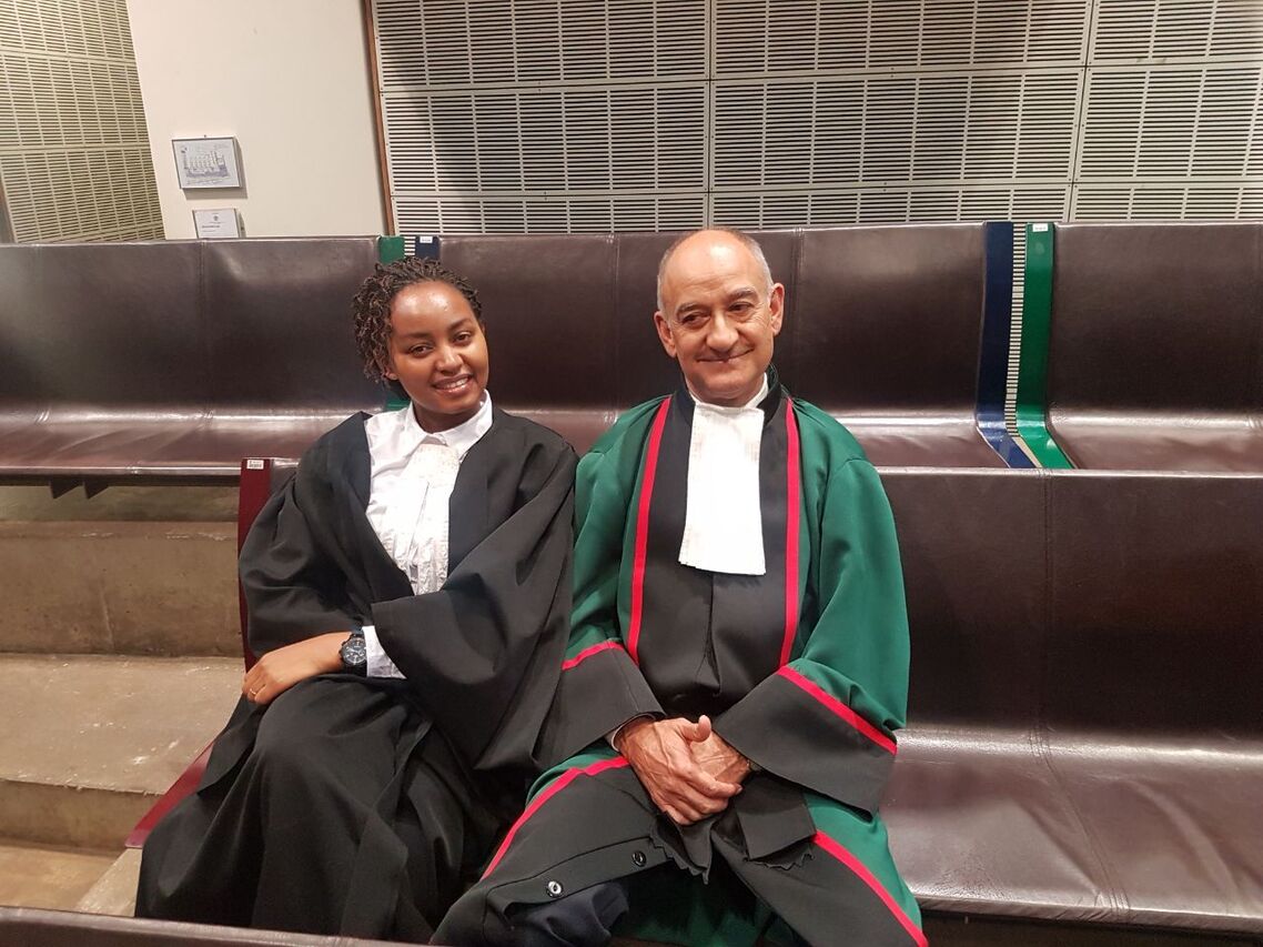 Emily and Justice Cachalia